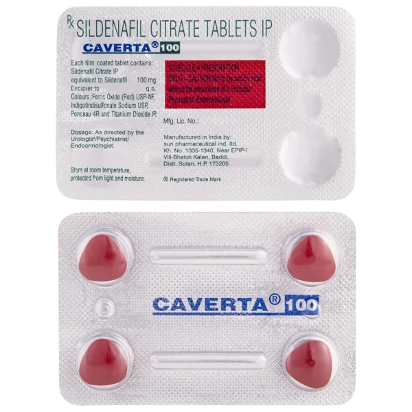 Caverta 100 Mg tablet